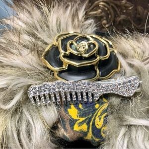 💫💫OLE Broche para cabello💫💫Único💫💫Color Silver💫💫#ED30